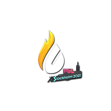 Sticker | Copenhagen Flames (Foil) | Stockholm 2021