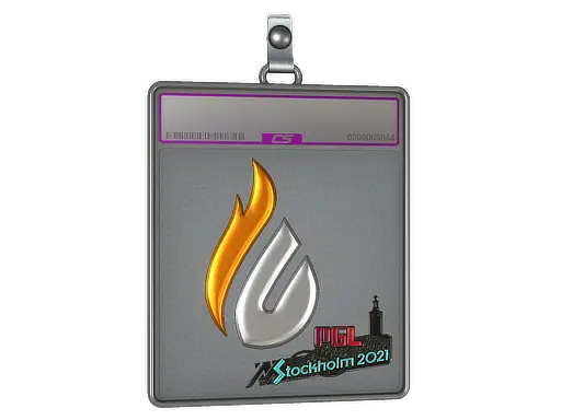 Sticker Slab | Copenhagen Flames (Foil) | Stockholm 2021