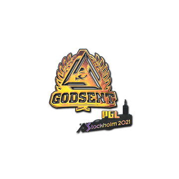 Sticker | GODSENT (Holo) | Stockholm 2021