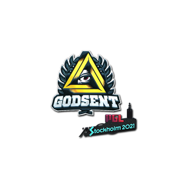 Sticker | GODSENT (Foil) | Stockholm 2021