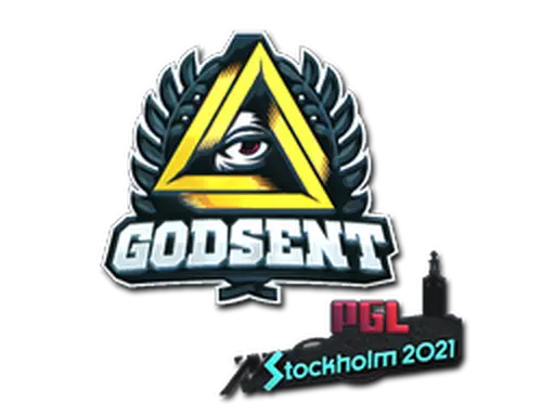 Sticker | GODSENT (Foil) | Stockholm 2021