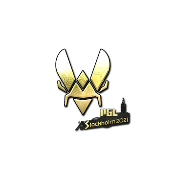 Sticker | Vitality (Gold) | Stockholm 2021