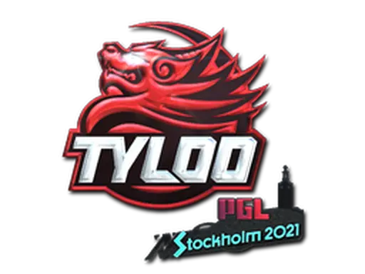 Sticker | Tyloo (Foil) | Stockholm 2021