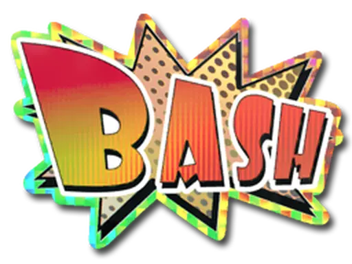 Sticker | Bash (Holo)