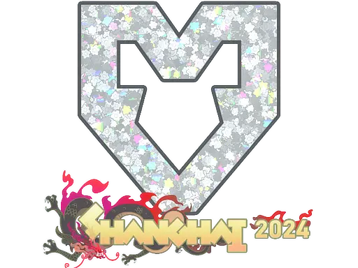 Sticker | MOUZ (Glitter) | Shanghai 2024