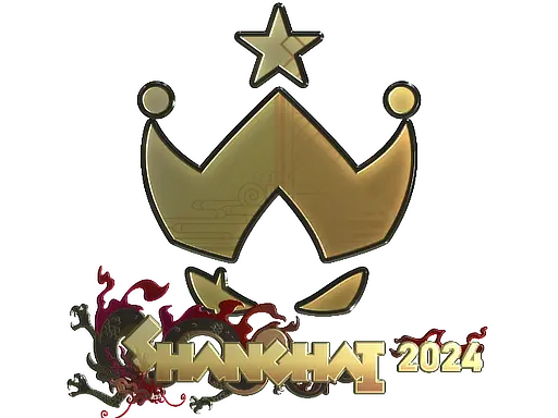 Sticker | Wildcard (Gold) | Shanghai 2024
