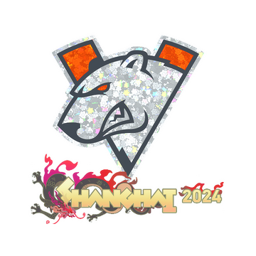 Sticker | Virtus.pro (Glitter) | Shanghai 2024