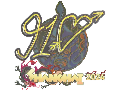 Sticker | 910 (Holo) | Shanghai 2024