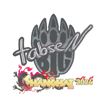 Sticker | tabseN (Glitter) | Shanghai 2024
