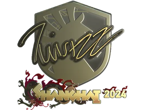 Sticker | Twistzz (Gold) | Shanghai 2024