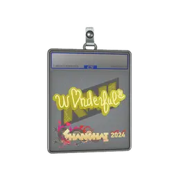 Sticker Slab | w0nderful | Shanghai 2024 image