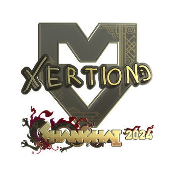 Sticker | xertioN (Gold) | Shanghai 2024