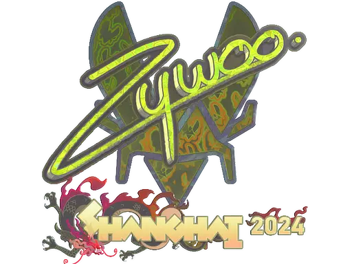 Sticker | ZywOo (Holo) | Shanghai 2024
