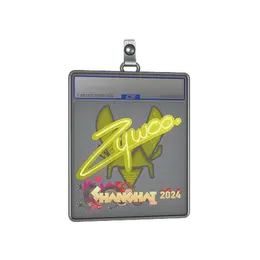 Sticker Slab | ZywOo | Shanghai 2024 image