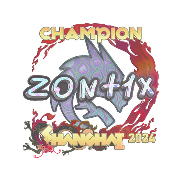Sticker | zont1x (Holo, Champion) | Shanghai 2024