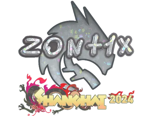Sticker | zont1x (Glitter) | Shanghai 2024