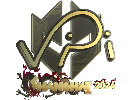 Sticker | VINI (Gold) | Shanghai 2024
