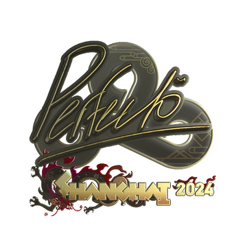 Sticker | Perfecto (Gold) | Shanghai 2024