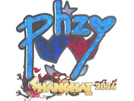 Sticker | phzy (Holo) | Shanghai 2024