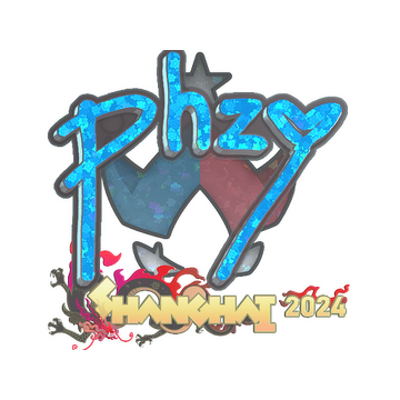 Sticker | phzy (Glitter) | Shanghai 2024