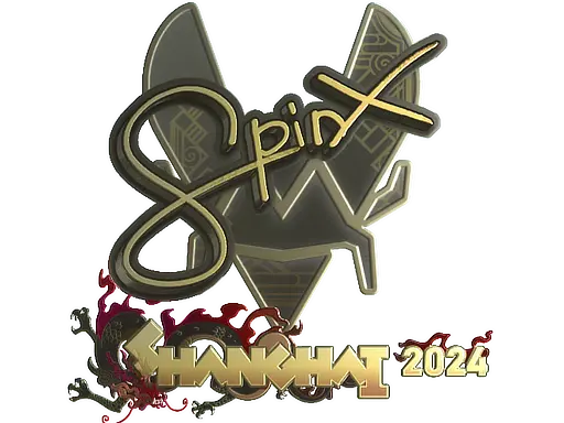 Sticker | Spinx (Gold) | Shanghai 2024