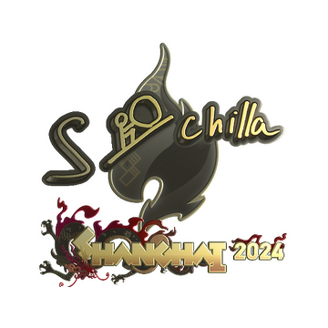Sticker | s-chilla (Gold) | Shanghai 2024
