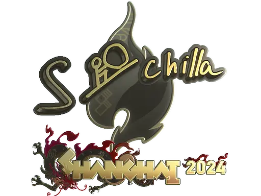 Sticker | s-chilla (Gold) | Shanghai 2024