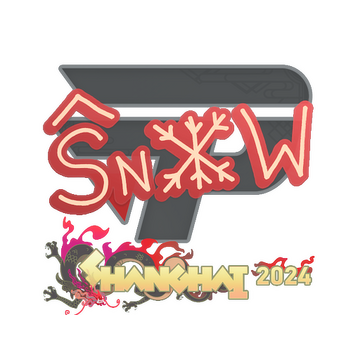 Sticker | snow | Shanghai 2024