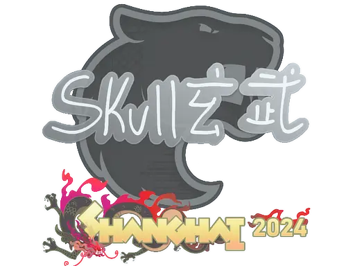 Sticker | skullz | Shanghai 2024