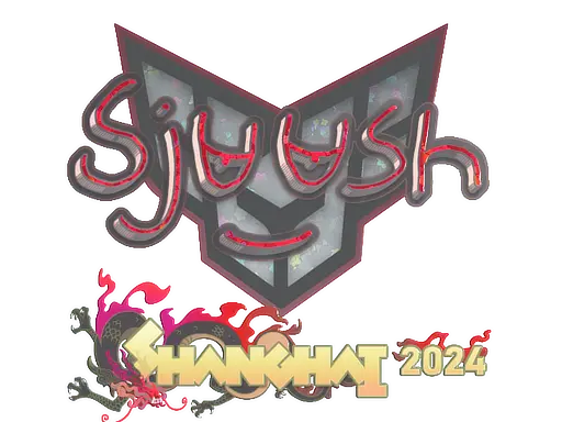 Sticker | sjuush (Glitter) | Shanghai 2024
