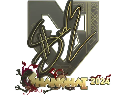 Sticker | siuhy (Gold) | Shanghai 2024