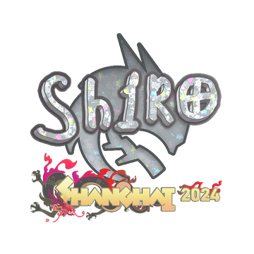 Sticker | sh1ro (Glitter) | Shanghai 2024