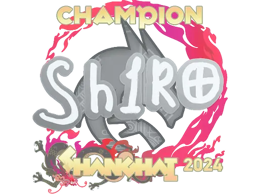 Sticker | sh1ro (Champion) | Shanghai 2024