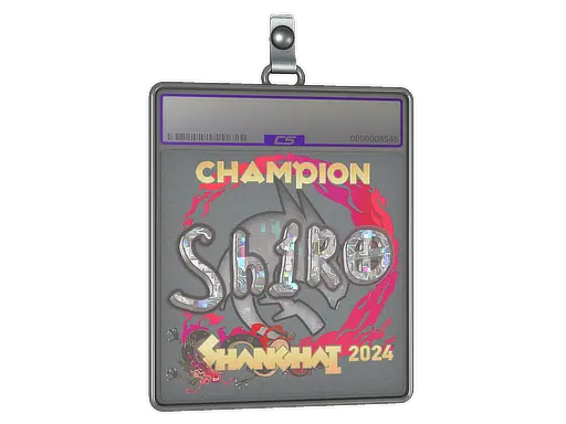 Sticker Slab | sh1ro (Glitter, Champion) | Shanghai 2024