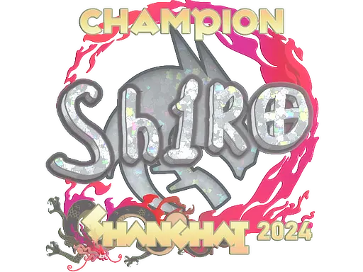 Sticker | sh1ro (Glitter, Champion) | Shanghai 2024