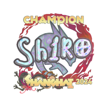 Sticker | sh1ro (Holo, Champion) | Shanghai 2024