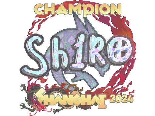 Sticker | sh1ro (Holo, Champion) | Shanghai 2024