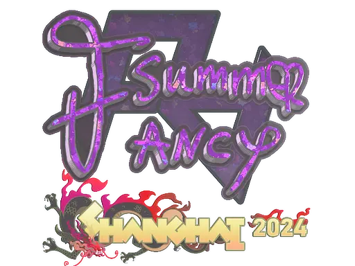 Sticker | Summer (Glitter) | Shanghai 2024