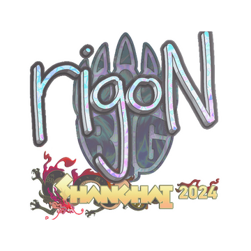 Sticker | rigoN (Holo) | Shanghai 2024