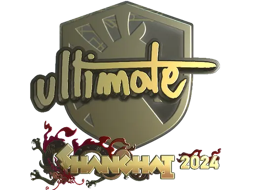 Sticker | ultimate (Gold) | Shanghai 2024