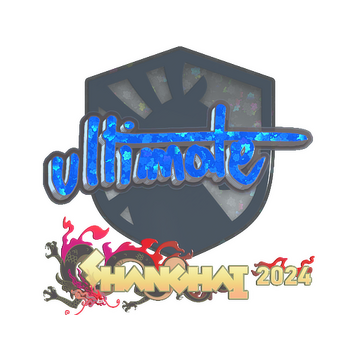 Sticker | ultimate (Glitter) | Shanghai 2024