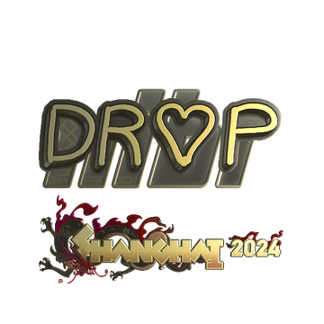 Sticker | drop (Gold) | Shanghai 2024
