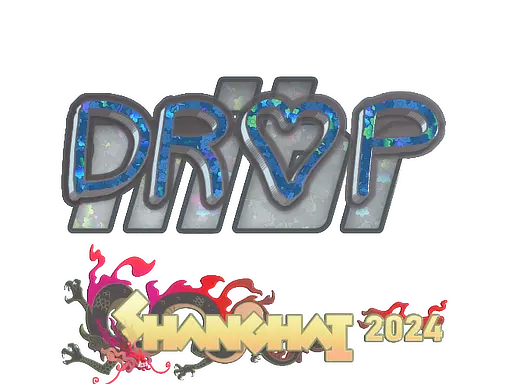 Sticker | drop (Glitter) | Shanghai 2024