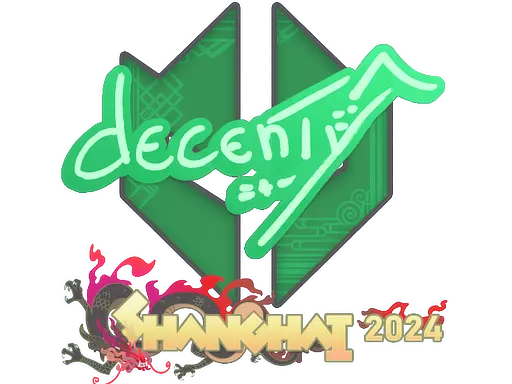 Sticker | decenty | Shanghai 2024