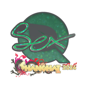 Sticker | dexter (Glitter) | Shanghai 2024