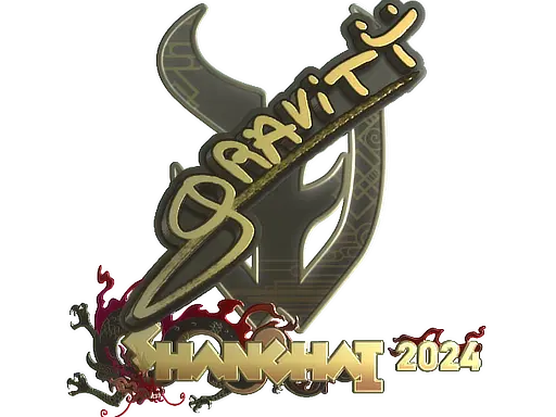 Sticker | Graviti (Gold) | Shanghai 2024