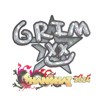Sticker | Grim (Glitter) | Shanghai 2024