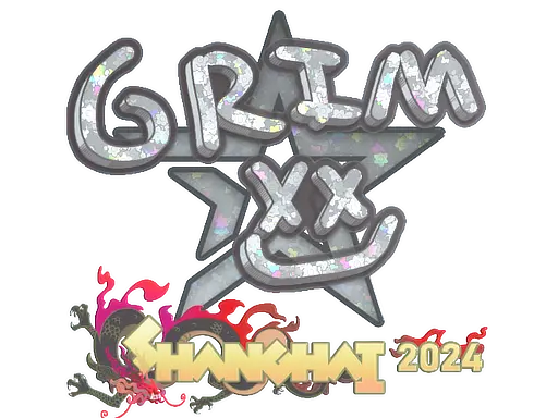 Sticker | Grim (Glitter) | Shanghai 2024