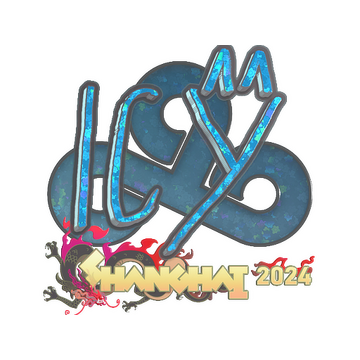 Sticker | ICY (Glitter) | Shanghai 2024