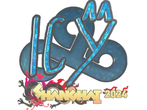 Sticker | ICY (Glitter) | Shanghai 2024